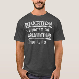 Lustiges Schlagzeug-Geschenk Musik-Drums T-Shirt