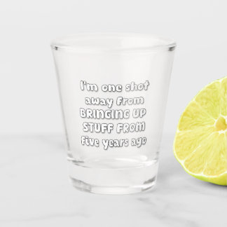 Lustiges Schnapsglas