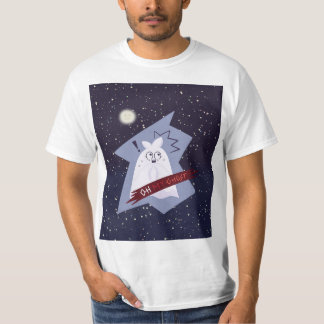 Lustiges schockiertes Gespenst-Cartoon-Value-T-Shi T-Shirt