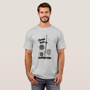 Lustiges Schuss gesetztes T-Shirt