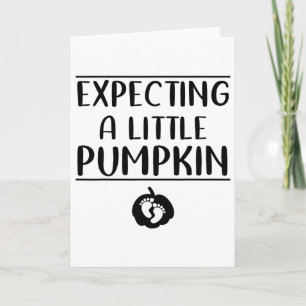 Lustiges Schwangerschafts-Thanksgiving-Grafik-T-Sh Karte