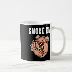 Lustiges Schweine-Shirt für Männer, die Fleisch rä Kaffeetasse