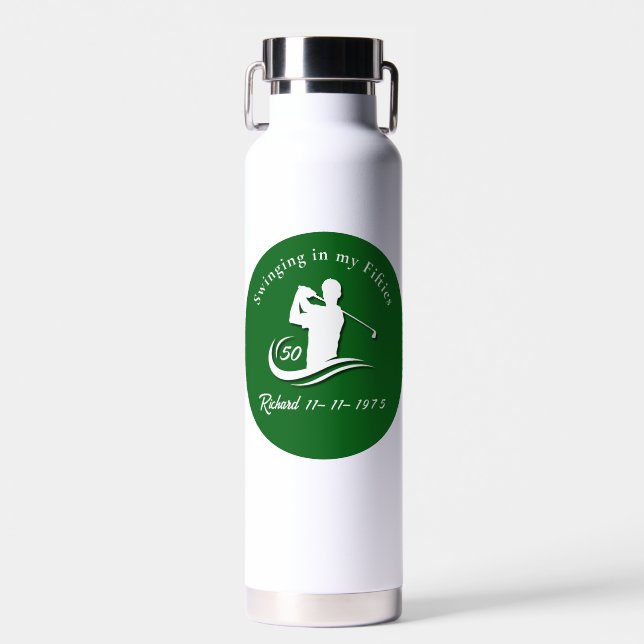 Lustiges Schwingen in meinen Fünfzigern Moderner G Trinkflasche (Vorne)