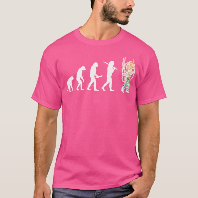 Lustiges Scuba-Tauchen Evolution DiveScuba T-Shirt (Vorderseite)