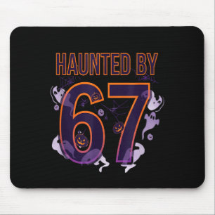 Lustiges Sechs Sieben 6 7 Meme Design Paare Hallow Mousepad