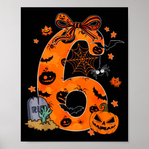 Lustiges Sechs Sieben 6 7 Meme Design Paare Hallow Poster