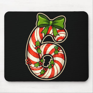 Lustiges Sechs Sieben 6 7 Meme Design Weihnachten  Mousepad