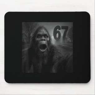 Lustiges Sechs Sieben 6 7 Meme Gen Z Alpha Slang B Mousepad