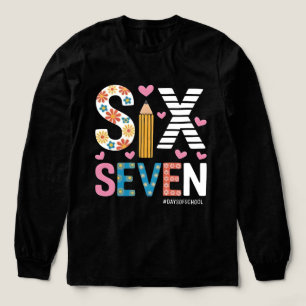 Lustiges Sechs Sieben Meme: Lehrer erklärt 6-7 Tri-Blend Shirt