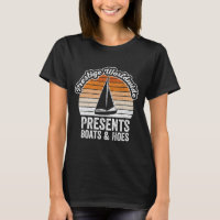 Lustiges Segeln Segelboot Retro Vintage Sonnenunte