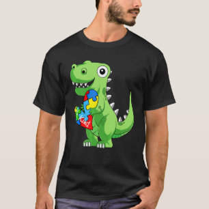 Lustiges Sei Nett Autismus-Bewusstsein Puzzle Herz T-Shirt