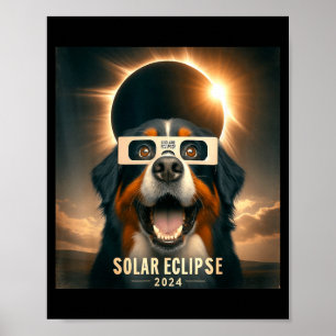 Lustiges Selfie Berner Sennenhund Damen Poster