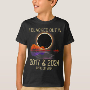 Lustiges Shirt Blackout 2017 Totale Sonnenfinstern