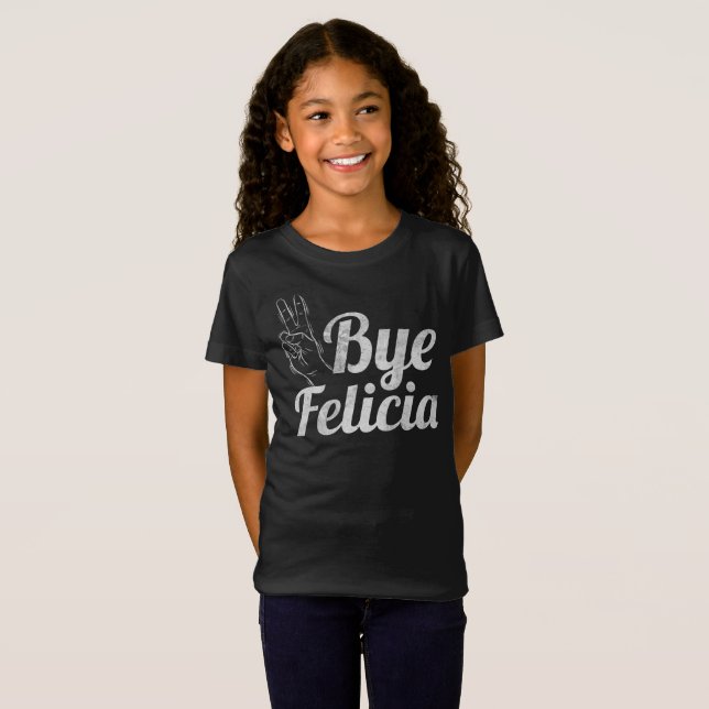 Lustiges Shirt der abgelegenen Felicia-Shirts (Vorne ganz)