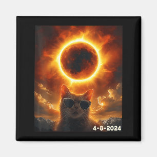 Lustiges Shirt Katze Sonnenbrille Selfie Totale So Magnet