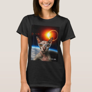 Lustiges Shirt Katze Sonnenfinsternis Kanadischer