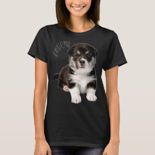 Lustiges Sibirisches Husky-Hund-Mama-Papa-Shirt Hu T-Shirt