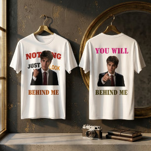 Lustiges Sigma-Meme-Front- und Rückseite-T-Shirt T-Shirt