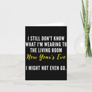 Lustiges Silvester Inspirierendes Sarkastisches Zi Karte