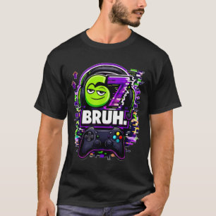 Lustiges Six Seven 67 Bruh Gamer Geburtstag Gesche T-Shirt