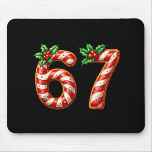 Lustiges Six Seven 67 Meme Gen Alpha Slang 6 7 Can Mousepad