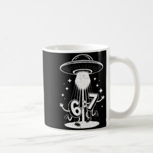 Lustiges Six Seven 67 Meme Internet Meme Ufo Gen A Kaffeetasse