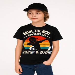 Lustiges Six Seven „67“ Silvester Kinder Neujahr 2 T-Shirt