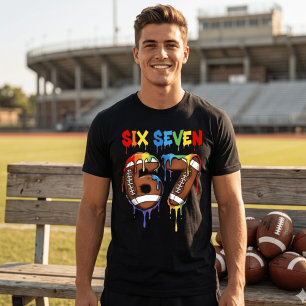 Lustiges Six Seven 6 7 Fußball Drip Kinder T-Shirt