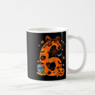 Lustiges Six Seven 6 7 Meme Design Paare Halloween Kaffeetasse