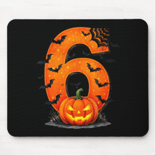 Lustiges Six Seven 6 7 Meme-Design Paare Halloween Mousepad