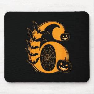 Lustiges Six Seven 6 7 Meme Design Paare Halloween Mousepad
