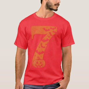 Lustiges Six Seven 6 7 Meme-Design Paare Halloween T-Shirt