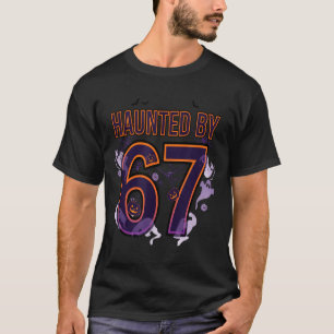 Lustiges Six Seven 6 7 Meme Design Paare Halloween T-Shirt
