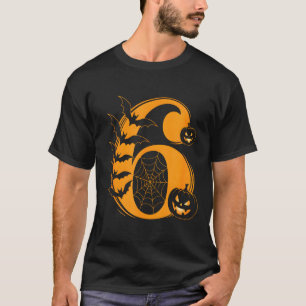 Lustiges Six Seven 6 7 Meme Design Paare Halloween T-Shirt