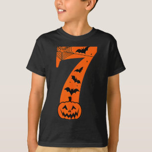 Lustiges Six Seven 6 7 Meme Design Paare Halloween T-Shirt