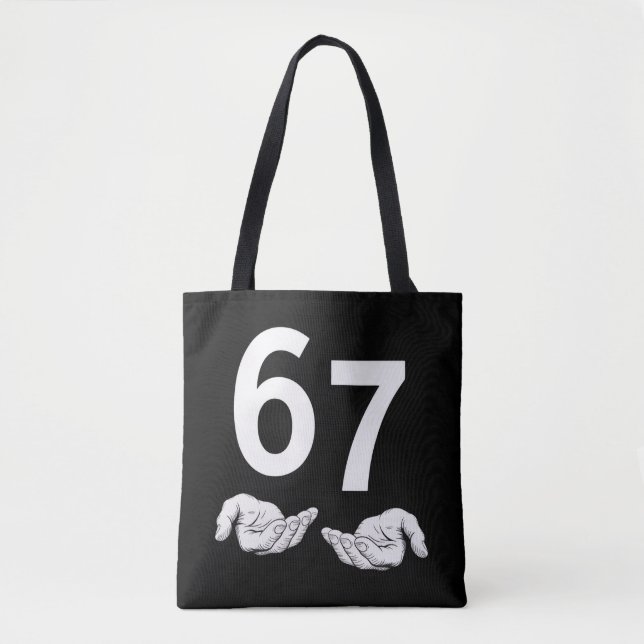 Lustiges Six Seven 6 7 Meme Gen Alpha Slang 6 7 Hä (Vorderseite)