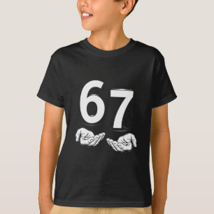 Lustiges Six Seven 6 7 Meme Gen Alpha Slang 6 7 Hä T-Shirt