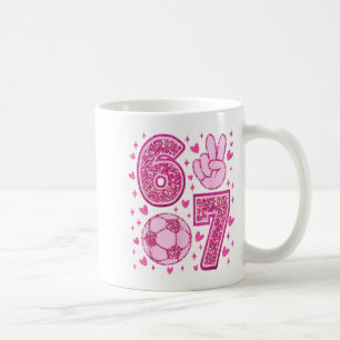 Lustiges Six Seven Fußball Valentinstag Männer Fra Kaffeetasse