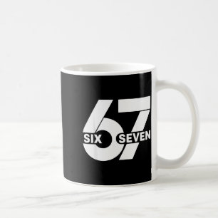 Lustiges Six Seven Meme Design 6 7 Meme Kaffeetasse