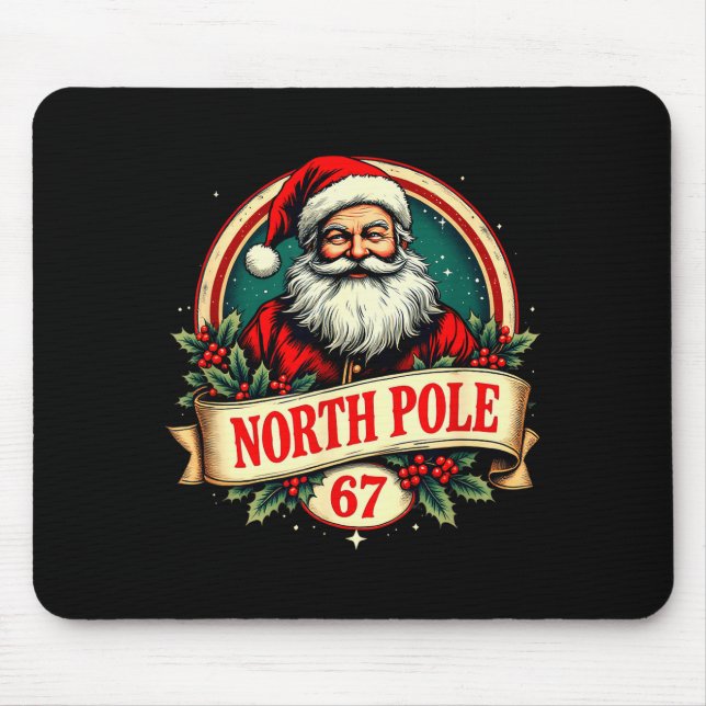 Lustiges Six Seven Meme Design – Internet Energie  Mousepad (Vorne)