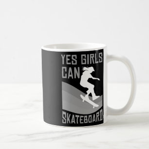 Lustiges Skateboard-Geschenk für Mädchen Kinder Sk Kaffeetasse
