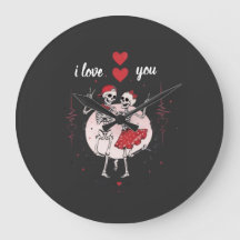 Lustiges Skelett-Paar in Liebe