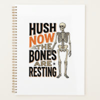 Lustiges Skelett-Shirt, Still jetzt Halloween-Grav