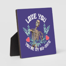 Lustiges Skelett Valentinstag Rip Kumpel Goth Humo