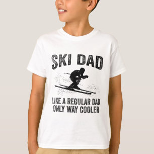 Lustiges Ski-Vater-Geschenk Skifahrer Süße Skifahr T-Shirt