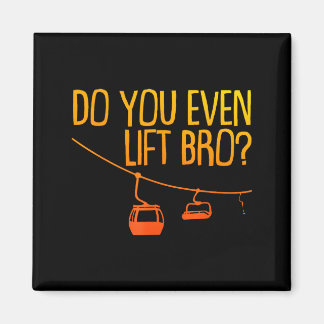 Lustiges Skifahren Snowboard-Design für Männer Fra Magnet