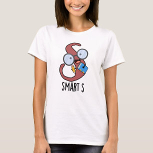 Lustiges Smart S Alphabet Wortspiel T-Shirt