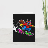 Lustiges Snowboard-Eichhörnchen-Outfit Mount Tier