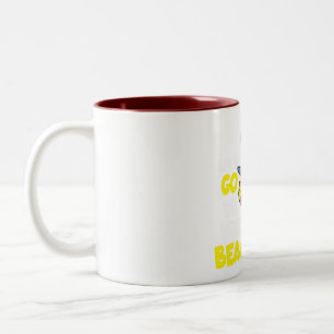 Lustiges Sommer-Hai-Strand-Design PNG & SVG Cute Zweifarbige Tasse