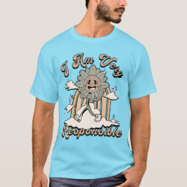 Lustiges Sonnenblumen-T-Shirt T-Shirt